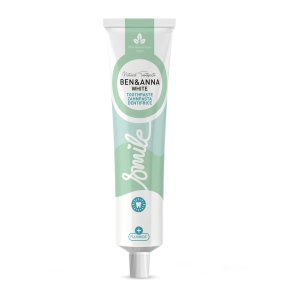 Natural toothpaste - with fluoride - White