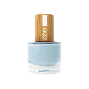ZAO natural nail polish no. 682 - Sugared Almond Blue