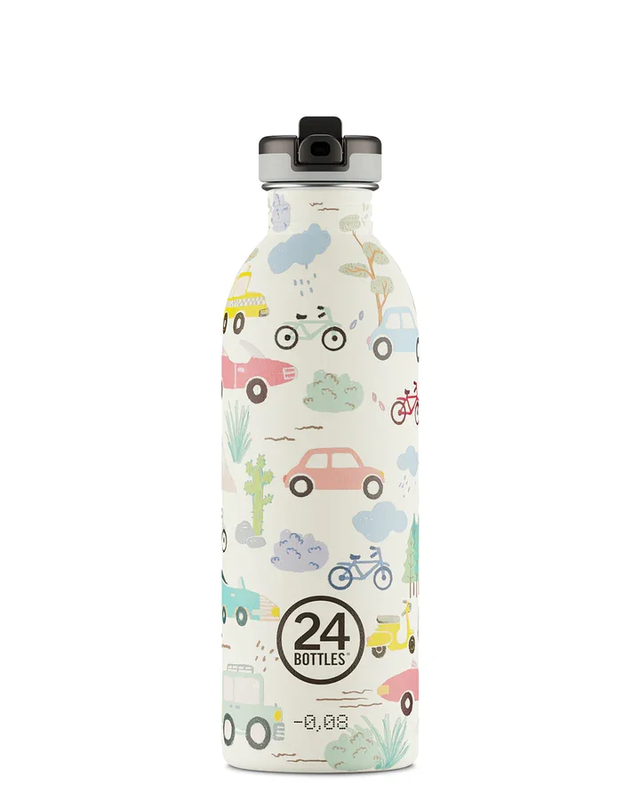 24Bottles Urban drikkedunk med sportslg - 500 ml - Adventure Friends