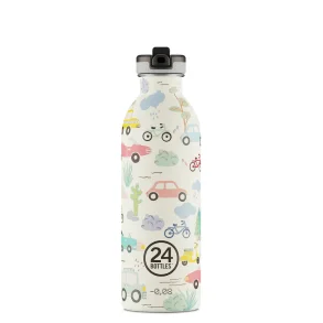 24Bottles Urban drinking bottle with sports lid - 500 ml - Adventure Friends