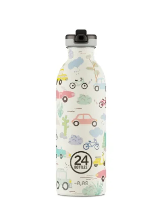 24Bottles Urban drikkedunk med sportslg - 500 ml - Adventure Friends