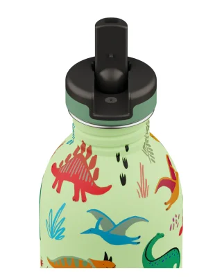 24Bottles Urban drikkedunk med sportslg - 500 ml - Jurassic Friends