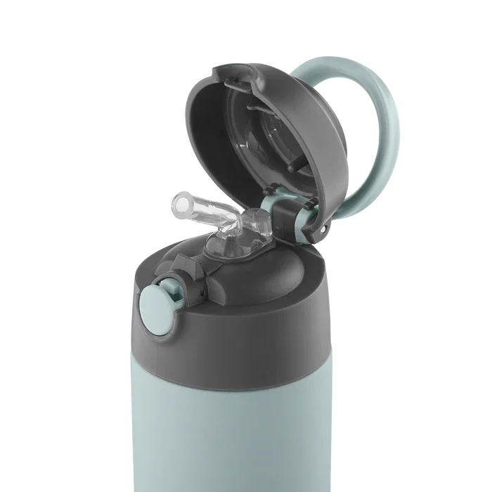 Kids Straw Bottle - termo drikkedunk - 350 ml - Mint Green