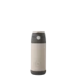 Kids Straw Bottle - Thermo-Trinkflasche - 350 ml - Cream Beige