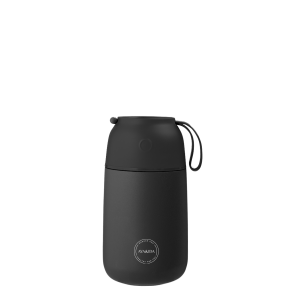 Food'ie thermal lunch box - 700 ml - Matte Black 