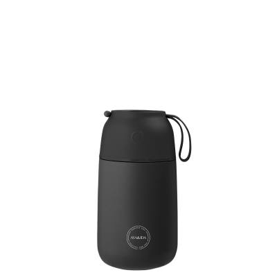 Food'ie termo madkasse - 700 ml - Matte Black 