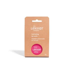 Organic lip balm from LEKKER - Raspberry lemonade