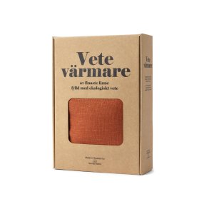 Heating pad with wheat kernels - Large - Brick