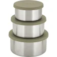 Haps trio opbevaringsb�tter - Large - 3 stk - Olive