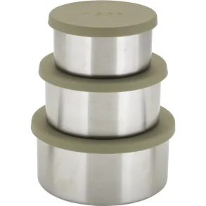 Haps trio storage bins - Large - 3 pcs - Olive