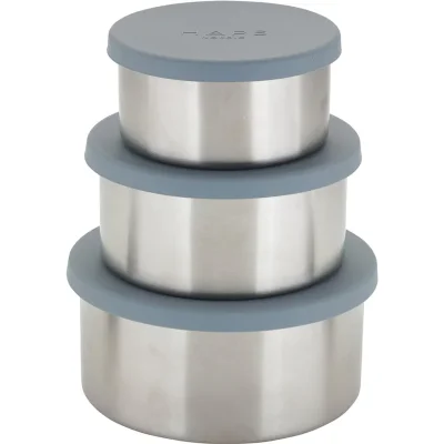 Haps trio opbevaringsbtter - Large - 3 stk - Ocean
