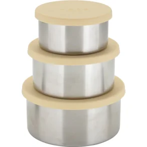 Haps trio storage bins - Large - 3 pcs - Sun Light