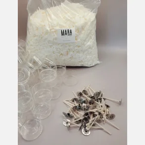 Do-it-yourself soy tealights - 50 pcs