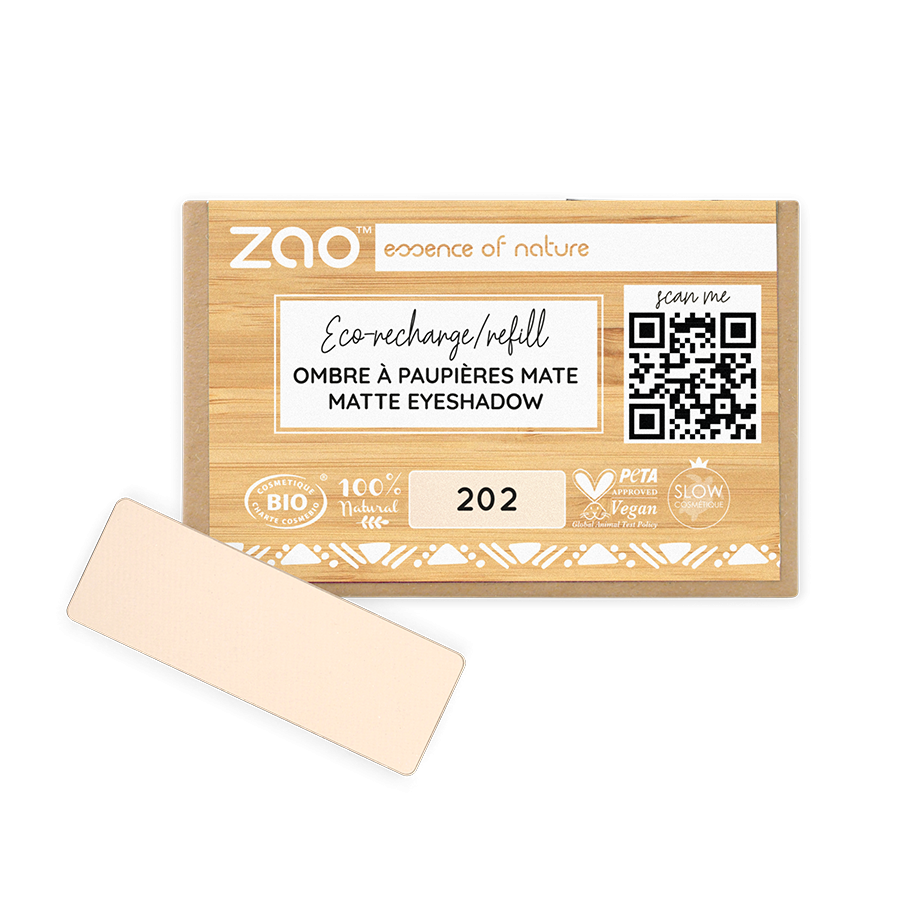 ZAO jenskygge nr. 202 - Brown Beige, Mat