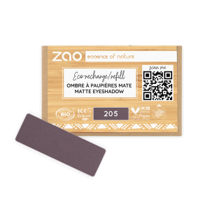 ZAO eyeshadow no. 205 - Dark Purple, Matt