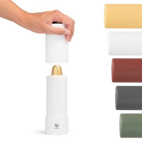 RECICLOO - capsule parts for waste sorting - for Nespresso capsules - White