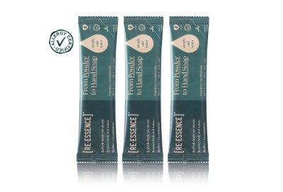 RE-ESSENCE håndsæbe i pulverform - Refill sæt - Duftfri
