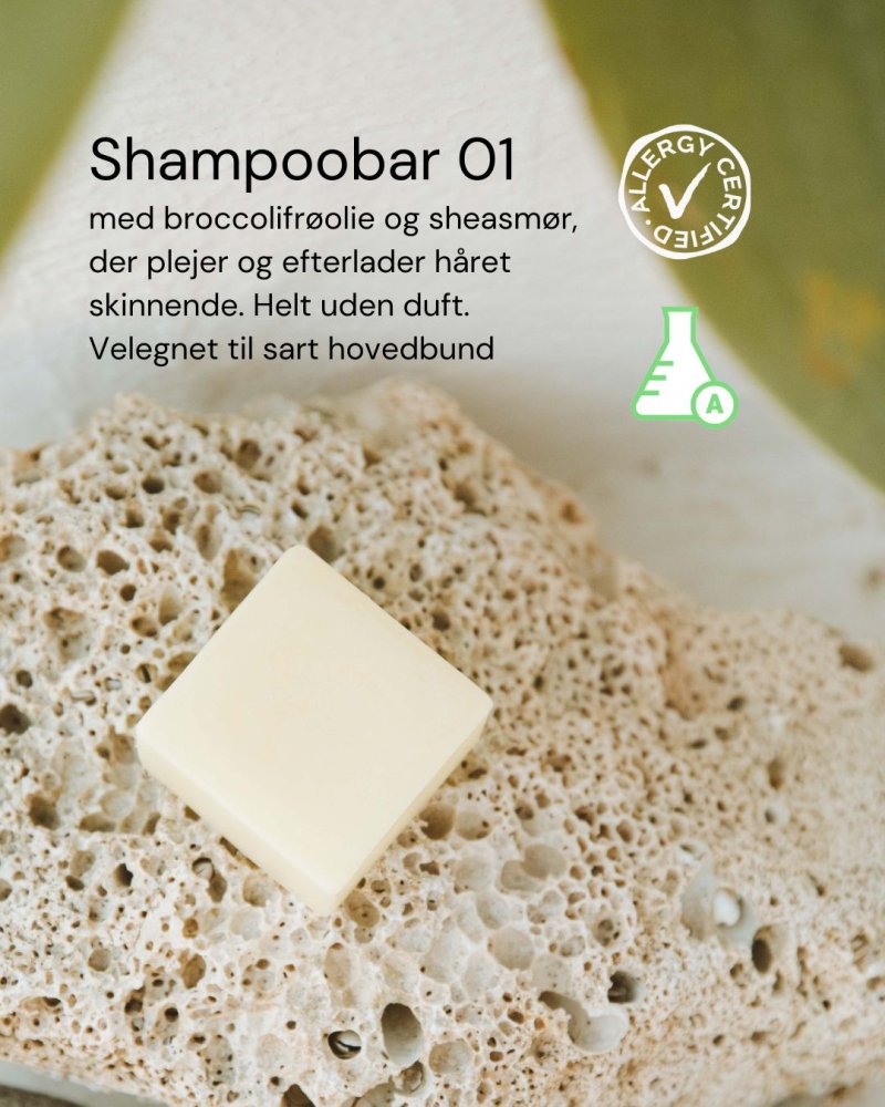 Simpelt shampoobar 01 - duftfri