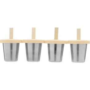 Haps mini ice molds in steel - 4 pcs - Sun Light
