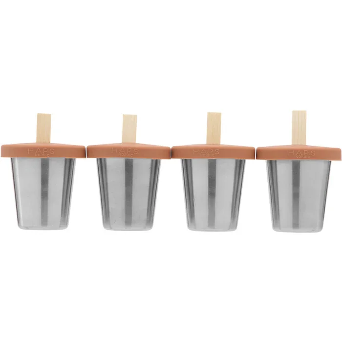 Haps mini isforme i stl - 4 stk - Terracotta