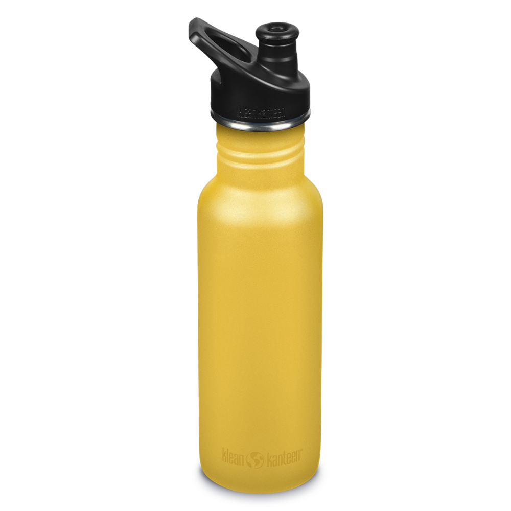 Klean Kanteen drikkedunk i rustfrit stl - Old Gold - 532 ml