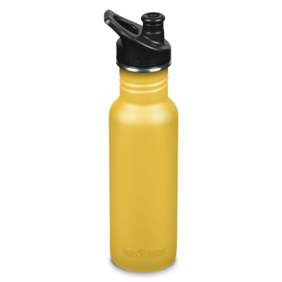 Klean Kanteen drikkedunk i rustfrit stl - Old Gold - 532 ml