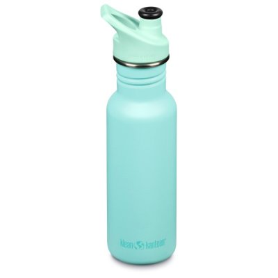 Klean Kanteen drikkedunk i rustfrit stl - Pastel Turquoise - 532 ml.