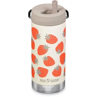 Klean Kanteen termo drikkedunk - Twist Cap - 355 ml - Strawberries