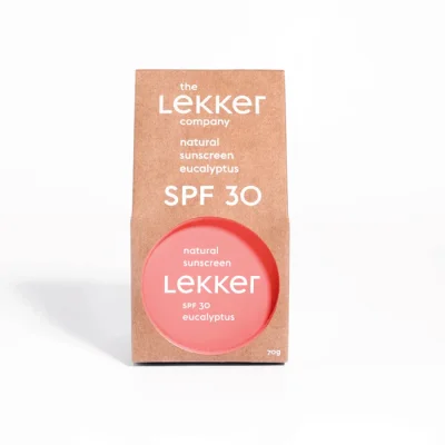 Mineralbaseret solcreme fra LEKKER - SPF 30