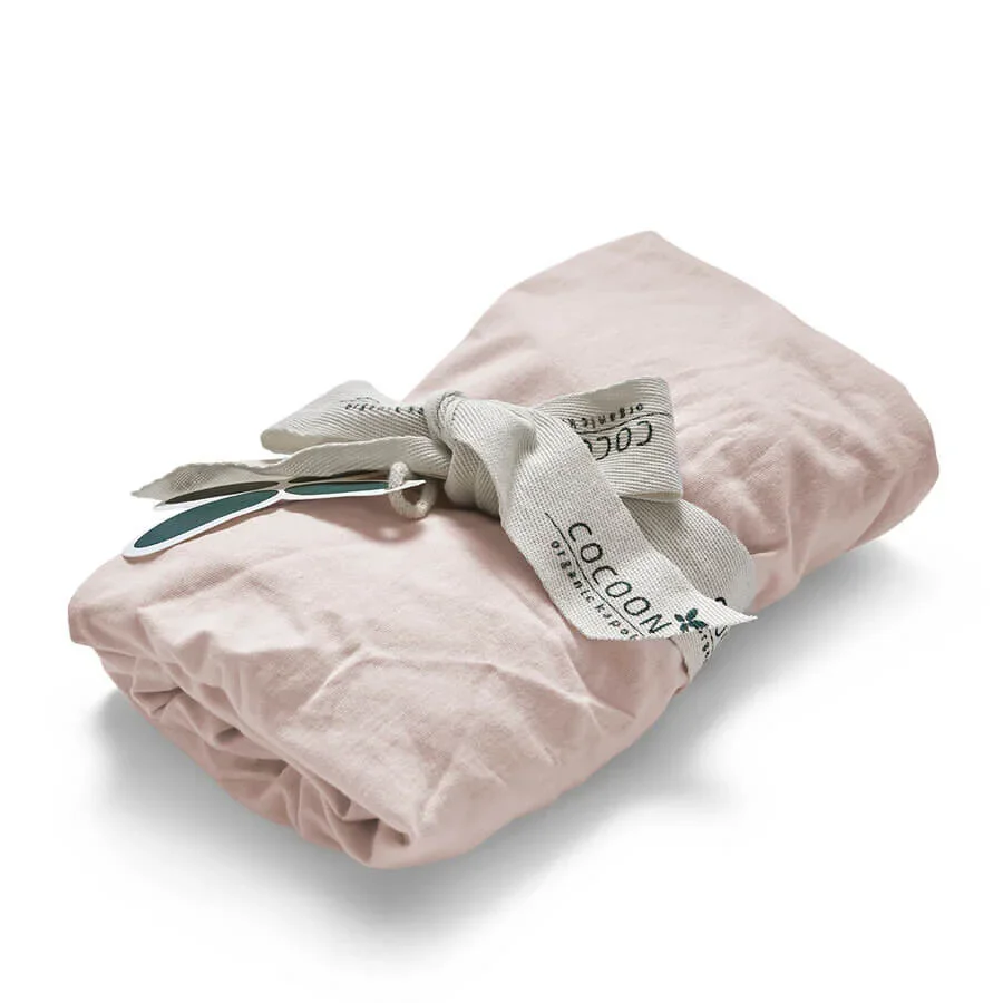 Betrk til kapok babynest - Flamingo pink