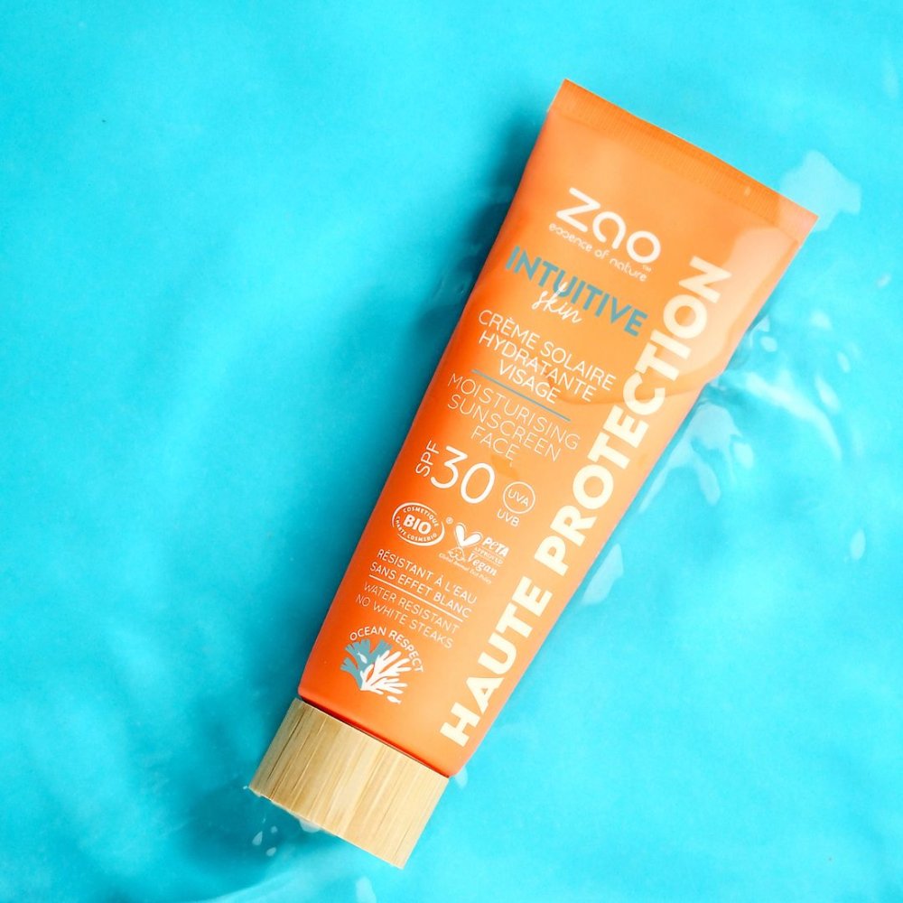 Økologisk solcreme til ansigtet, SPF 30