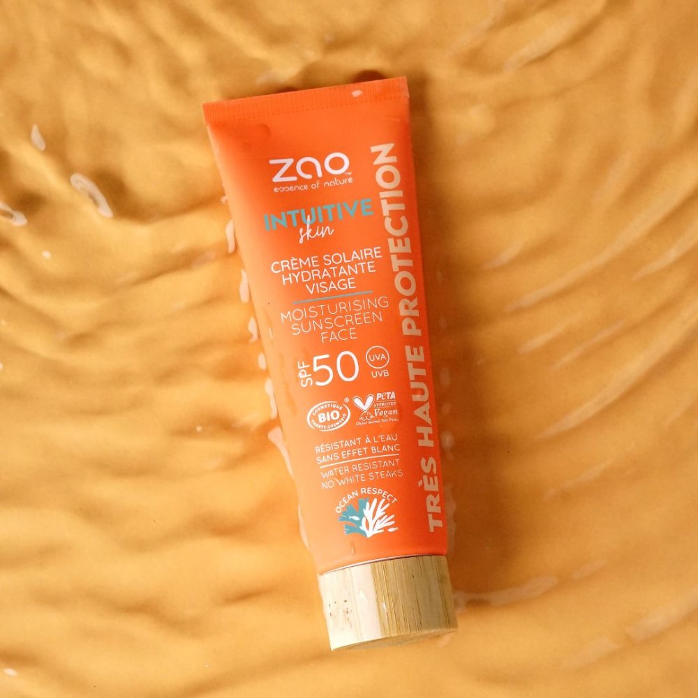 Økologisk solcreme til ansigtet, SPF 50