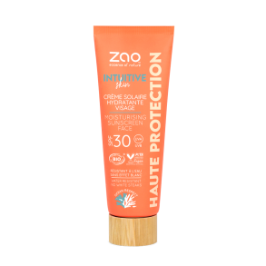 Organic sunscreen for the face, SPF 30