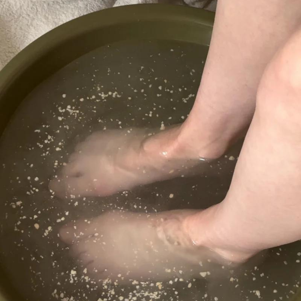 Badesalt - Beige Clay Bath Salt - Geranium