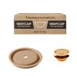 Waycap �teranv�ndbart silikonlock - f�r Nespresso Vertuo