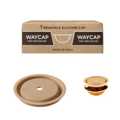 Waycap genanvendeligt silikonelg - til Nespresso Vertuo