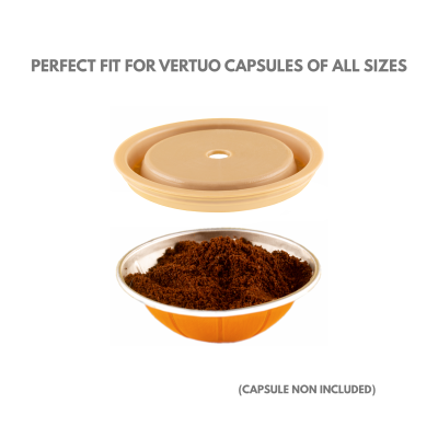 Waycap genanvendeligt silikonelg - til Nespresso Vertuo - 2 stk.