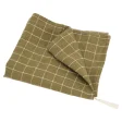 K�kshandduk i linne - Olive Check
