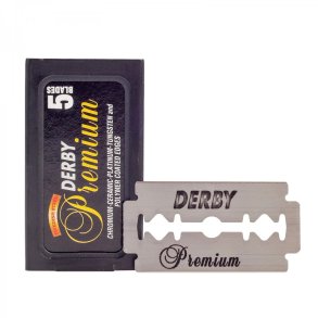 Derby Black Premium DE Razor blades - 5 pcs