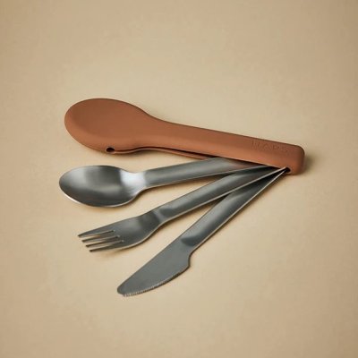 Haps brnebestik i stl - Terracotta
