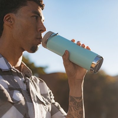 Klean Kanteen termoflaske - TKWide 473 ml - Twist Cap - Sea Spray