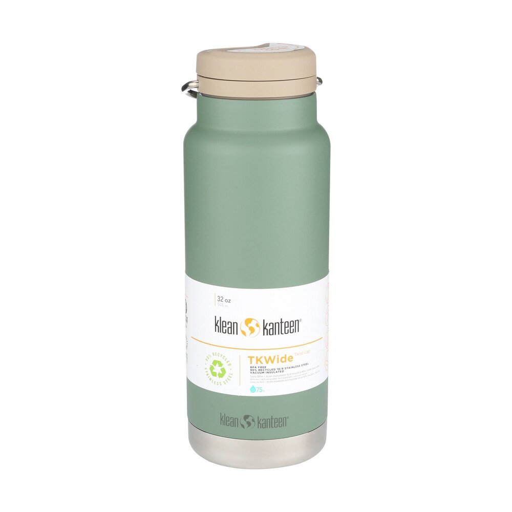 Klean Kanteen termoflaske - TKWide 946 ml. - Twist Cap - Sea Spray