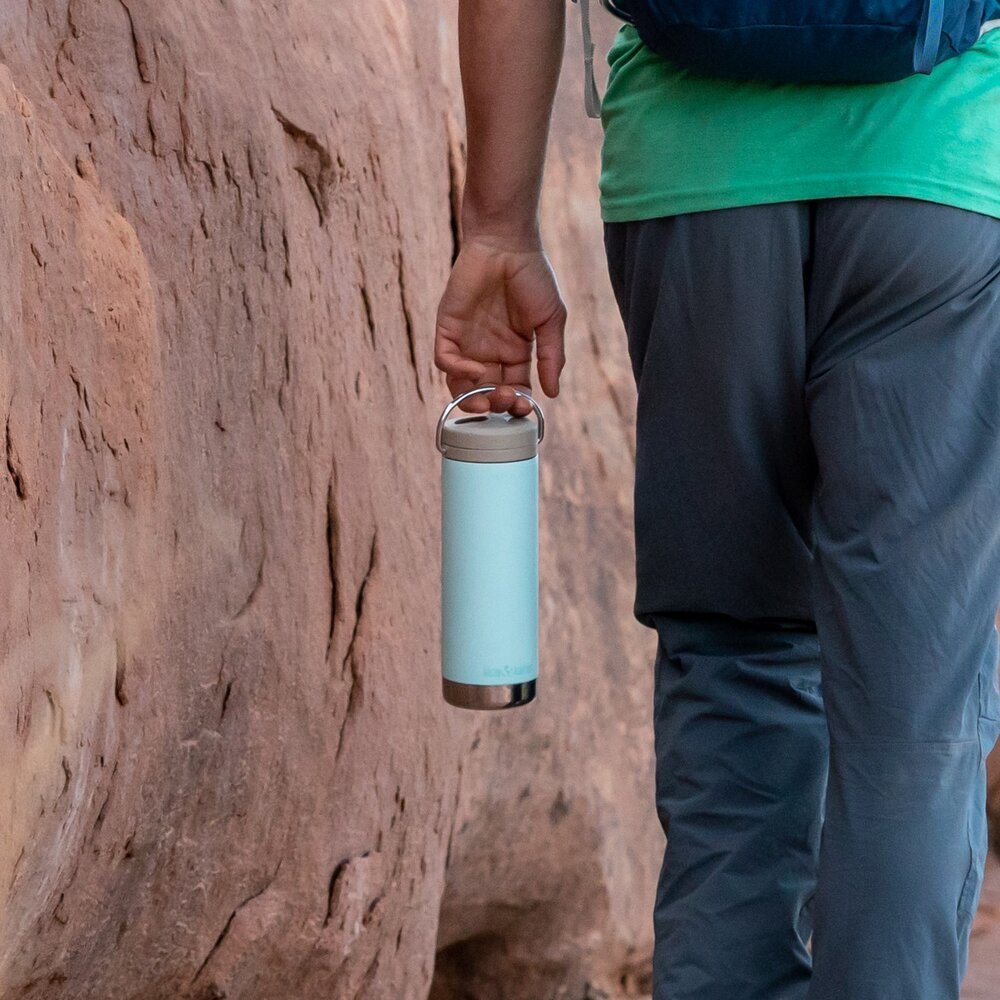 Klean Kanteen termoflaske - TKWide 473 ml - Twist Cap - Sea Spray