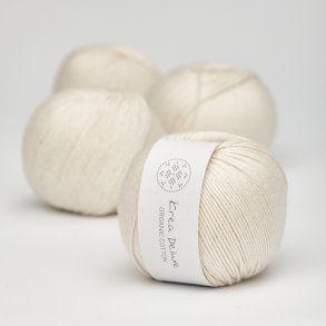 Organic cotton yarn 50g - Natural white 01