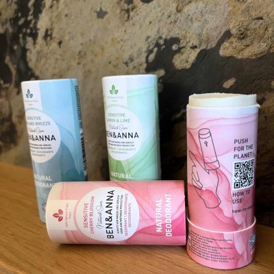 Naturlig deodorant  Ben&Anna - Sensitive - Cherry Blossom