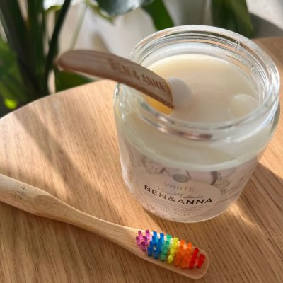 Naturlig tandpasta - uden fluor - White