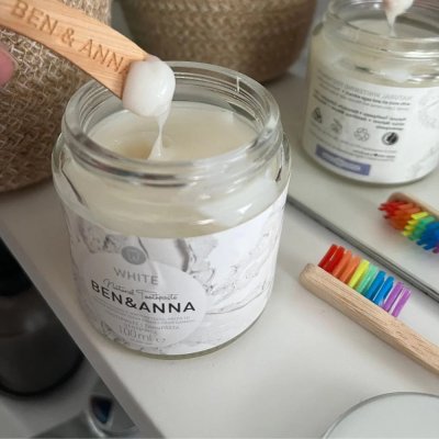 Naturlig tandpasta - uden fluor - White