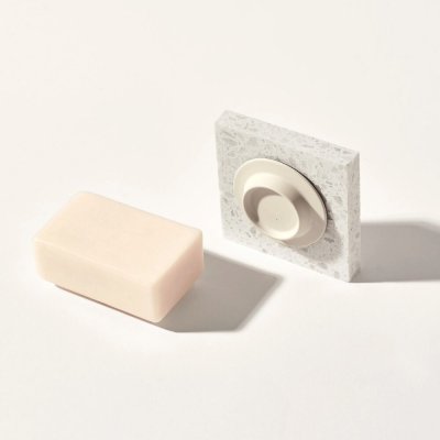 Soapi magnetisk sbeholder - Creme hvid