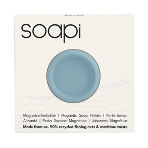 Soapi magnetic soap holder - Light blue