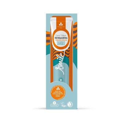 Naturlig tandpasta - med fluor - Cinnamon Orange